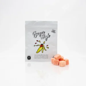 Sugar High Gummies – Strawnana 500mg(Hybrid)